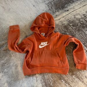 Nike Kids Burnt Orange Hoodie
